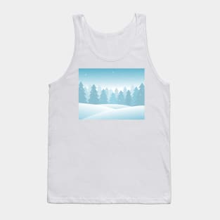 Winter forest Tank Top